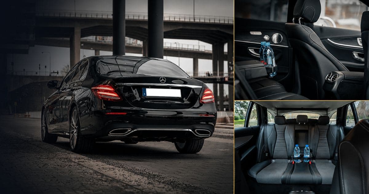Mercedes E-Class — Stockholm's smart executive chauffeur standard