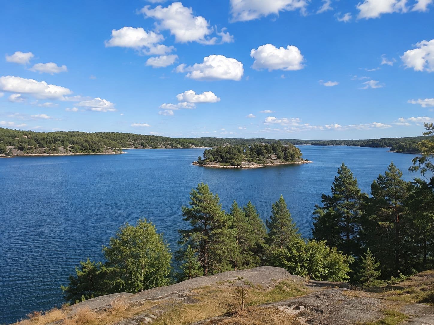 Grinda island in the Stockholm Archipelago, known for nature and swimming